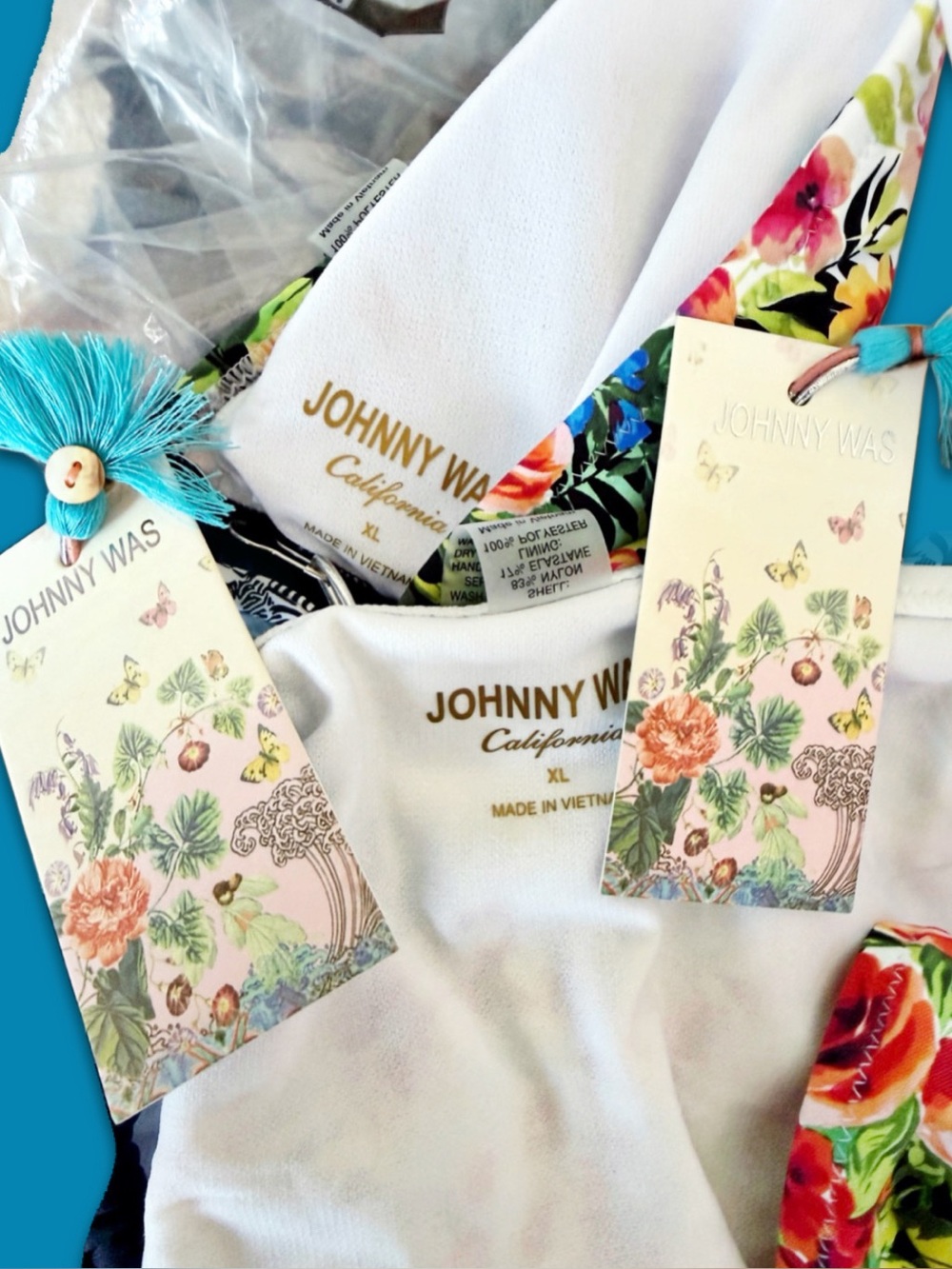 Johnny Was Spring String Bikini Set XL - Picture 13 of 14